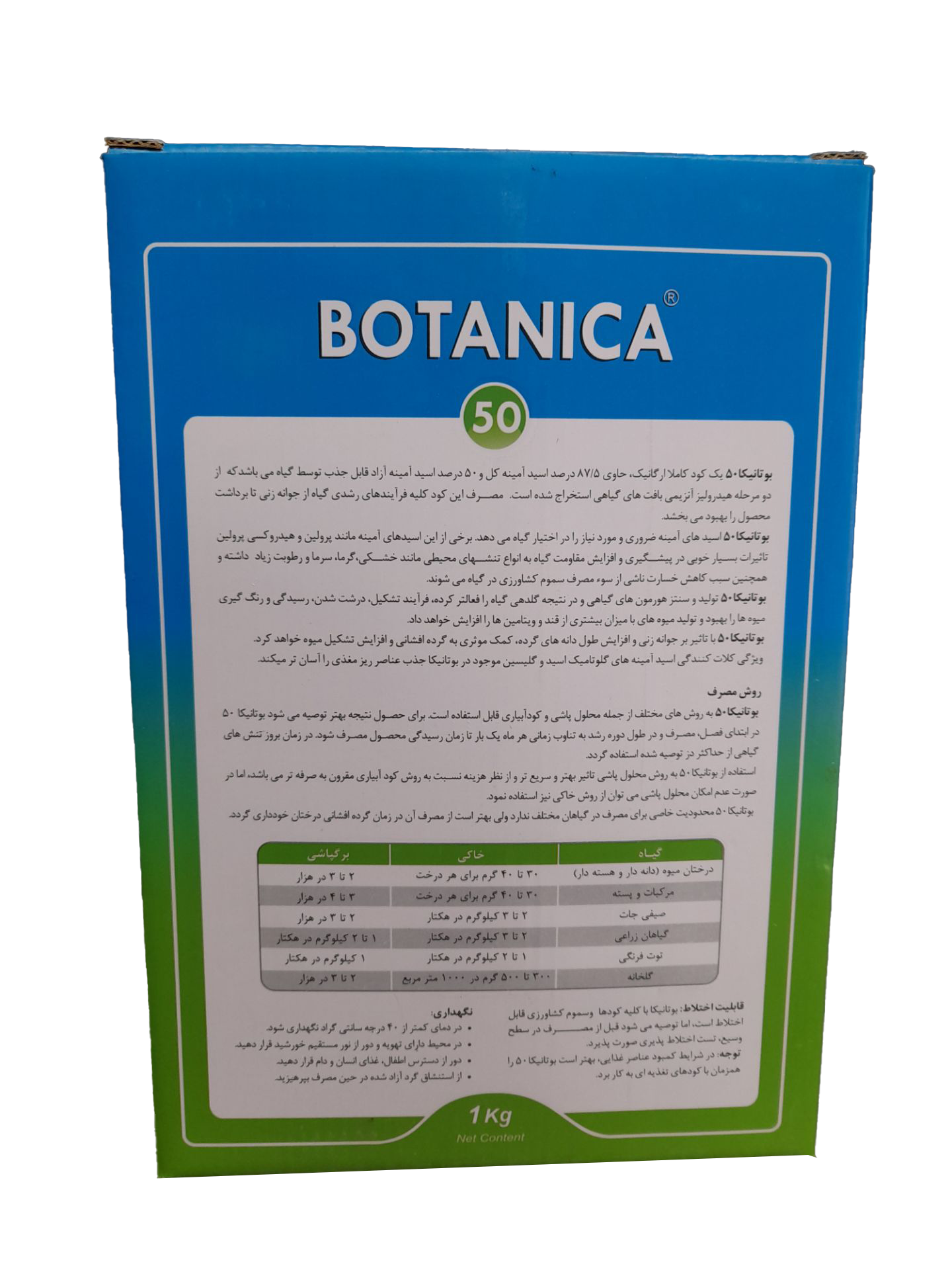 کود آمینو اسید بوتانیکا (BOTANICA) - Image 2