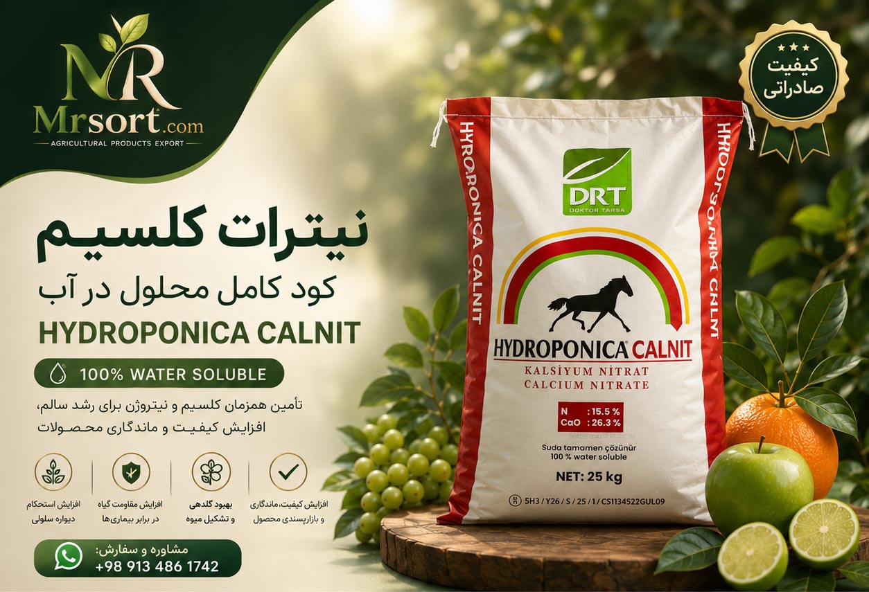 نیترات کلسیم Hydroponica Calnit