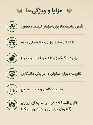 کود کامل NPK 12-12-36 پلنتوپ اینوویتیو زیگلر آلمان - Image 3