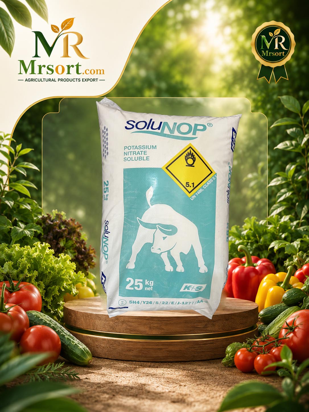 کود سولفات پتاسیم (SOLUNOP) K+S آلمان