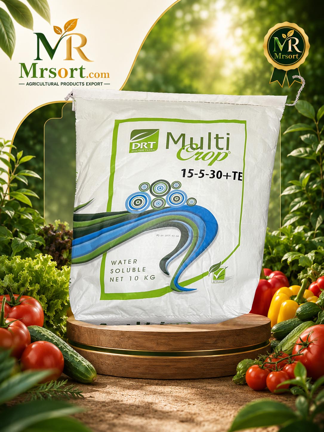 کود مولتی کراپ Multi Crop 15-5-30+TE (10 کیلویی)