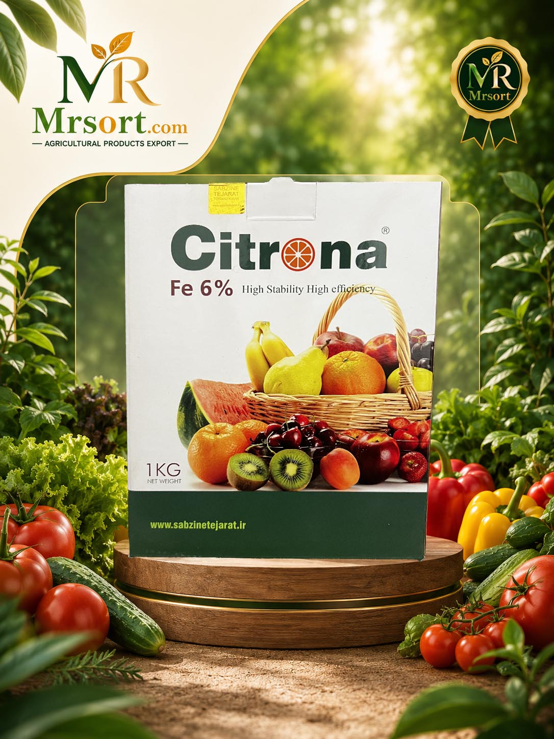 کود آهن سیترونا (Citrona Fe 6%) اسپانیا