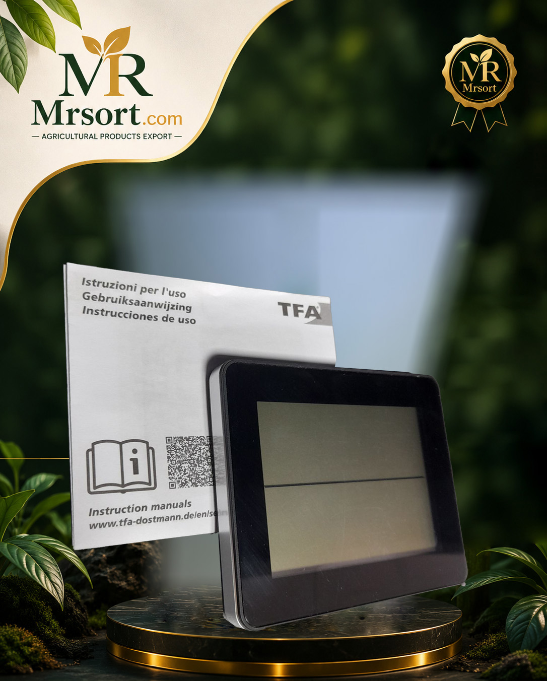 رطوبت سنج و دماسنج دیجیتال TFA